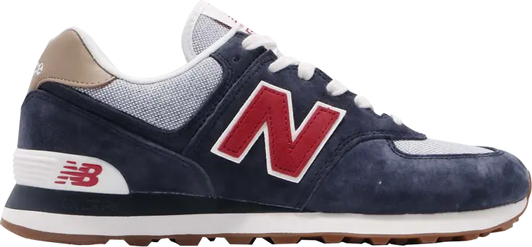 Кроссовки New Balance 574, темно-синий/красный 
Кроссовки New Balance 574, темно-синий/красный