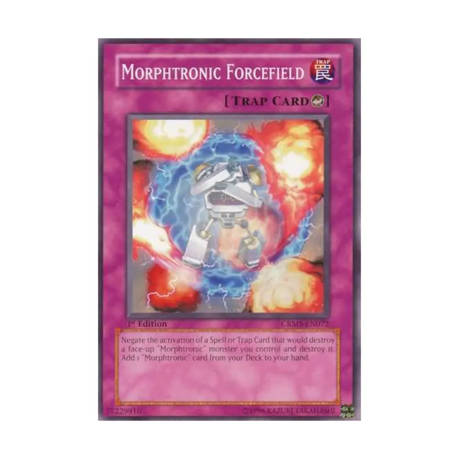 CCG Морфтронное силовое поле (Общее), Yu-Gi-Oh - Crimson Crisis - Singles
CCG Морфтронное силовое поле (Общее), Yu-Gi-Oh - Crimson Crisis - Singles