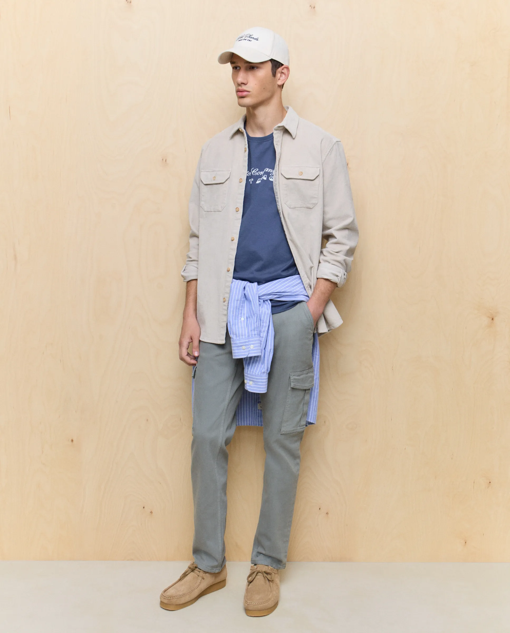 Мужские джинсы-вакеро скинни с множеством карманов, эластичные Easy Wear, хаки
Мужские джинсы-вакеро скинни с множеством карманов, эластичные Easy Wear, хаки