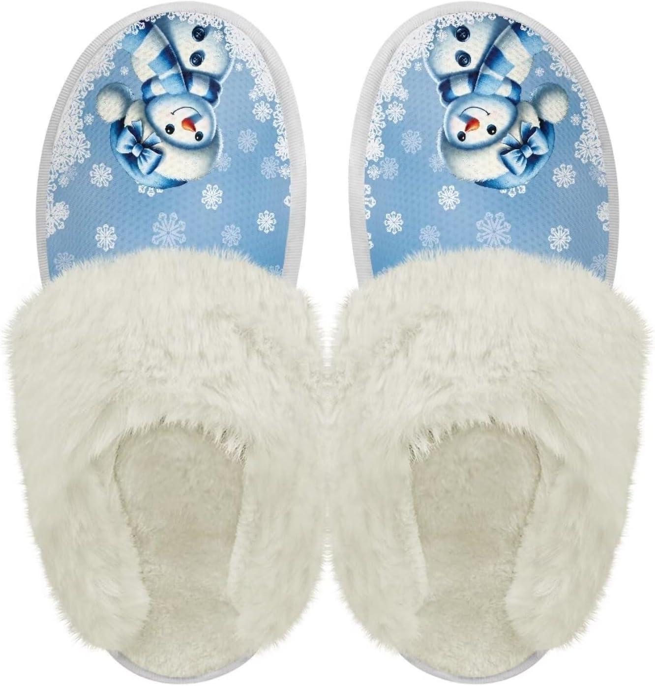 Хлопковые тапочки с пушистыми краями, домашние тапочки для дома и улицы, хлопковые тапочки унисекс Pjheqoxe, Snowflake Snowman
Хлопковые тапочки с пушистыми краями, домашние тапочки для дома и улицы, хлопковые тапочки унисекс Pjheqoxe, Snowflake Snowman