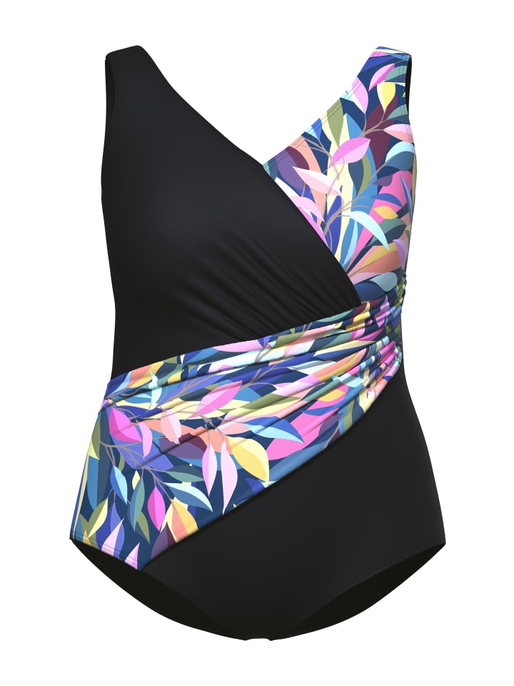 Купальник Ulla Popken, черный 
Купальник Ulla Popken, черный