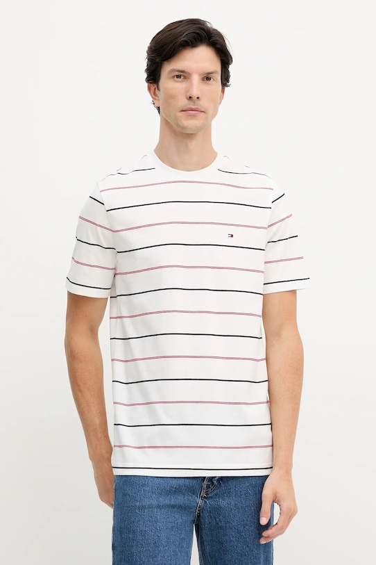 Хлопковая футболка Tommy Hilfiger, белый
Хлопковая футболка Tommy Hilfiger, белый