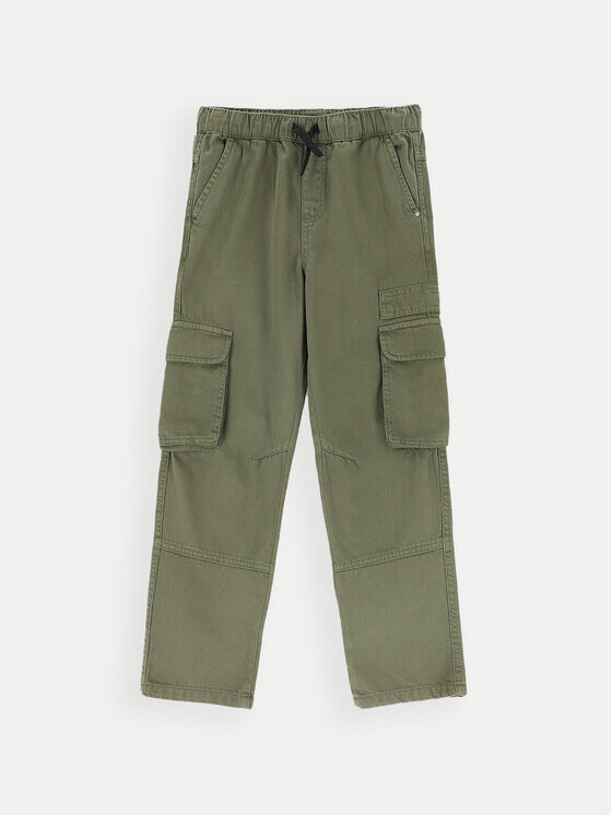 Тканевые брюки стандартного кроя Coccodrillo, зеленый
Тканевые брюки стандартного кроя Coccodrillo, зеленый