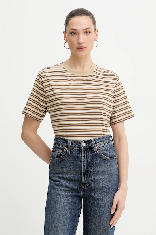 Хлопковая футболка Marc O'Polo, бежевый
Хлопковая футболка Marc O'Polo, бежевый