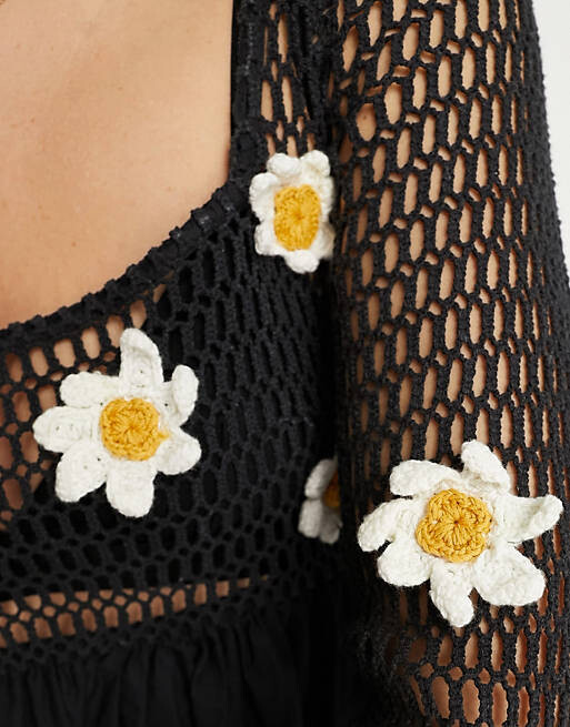 Черное свободное платье мини с объемным принтом и ромашками ASOS DESIGN, Черный, Черное свободное платье мини с объемным принтом и ромашками ASOS DESIGN
Черное свободное платье мини с объемным принтом и ромашками ASOS DESIGN, Черный, Черное свободное платье мини с объемным принтом и ромашками ASOS DESIGN