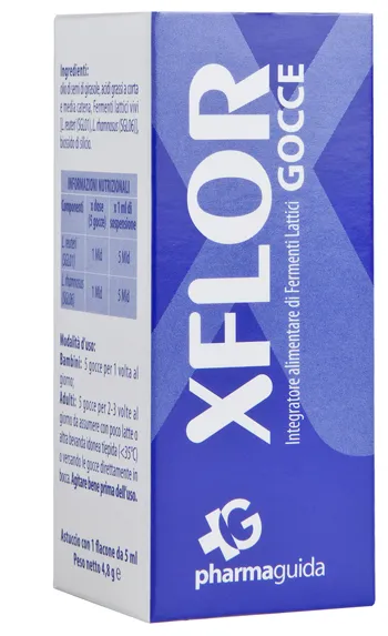 Xflor Drops Молочнокислая ферментная добавка 5 мл Без глютена
Xflor Drops Молочнокислая ферментная добавка 5 мл Без глютена