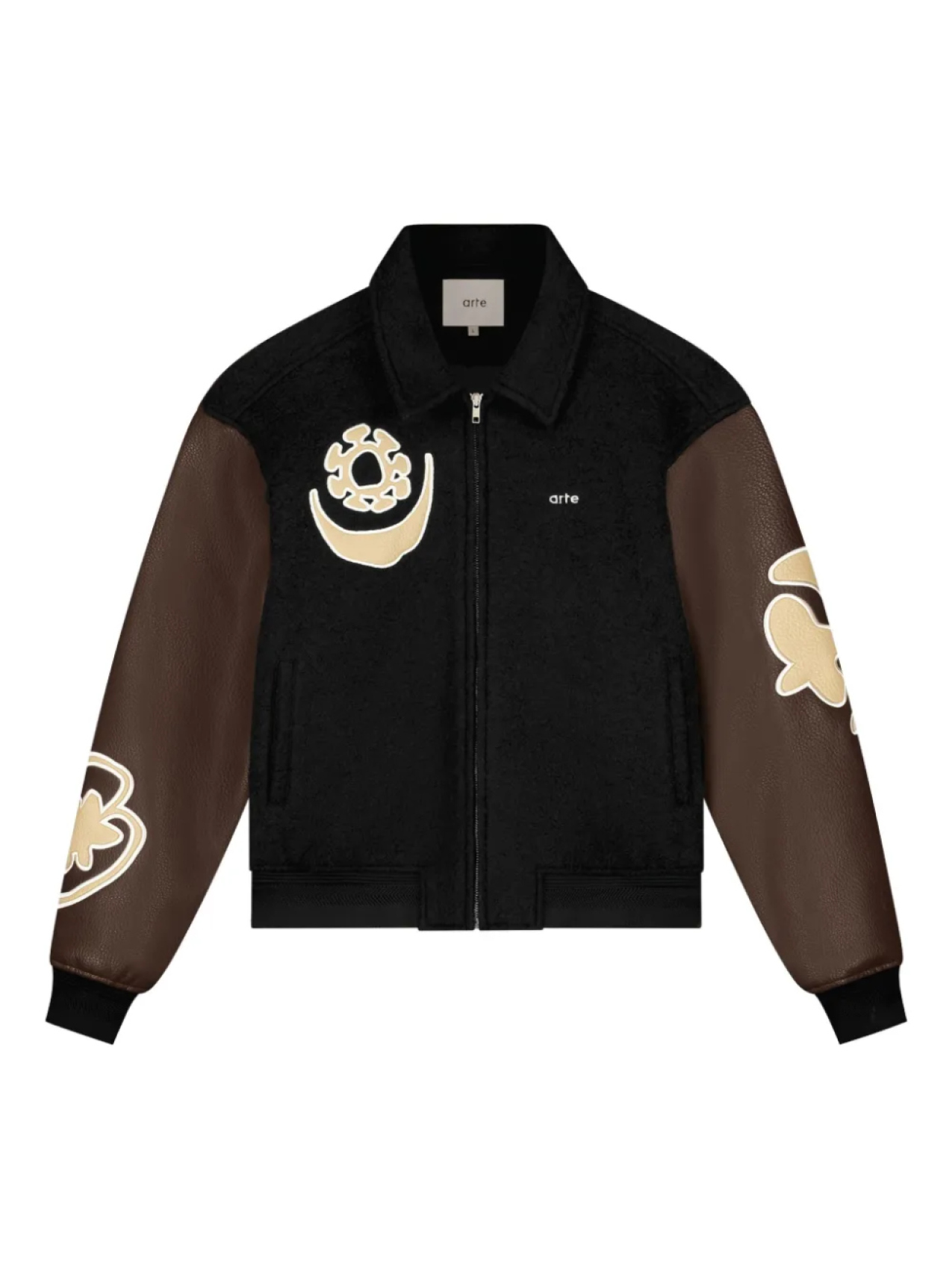 Куртка-бомбер на молнии ARTE, черный
Куртка-бомбер на молнии ARTE, черный