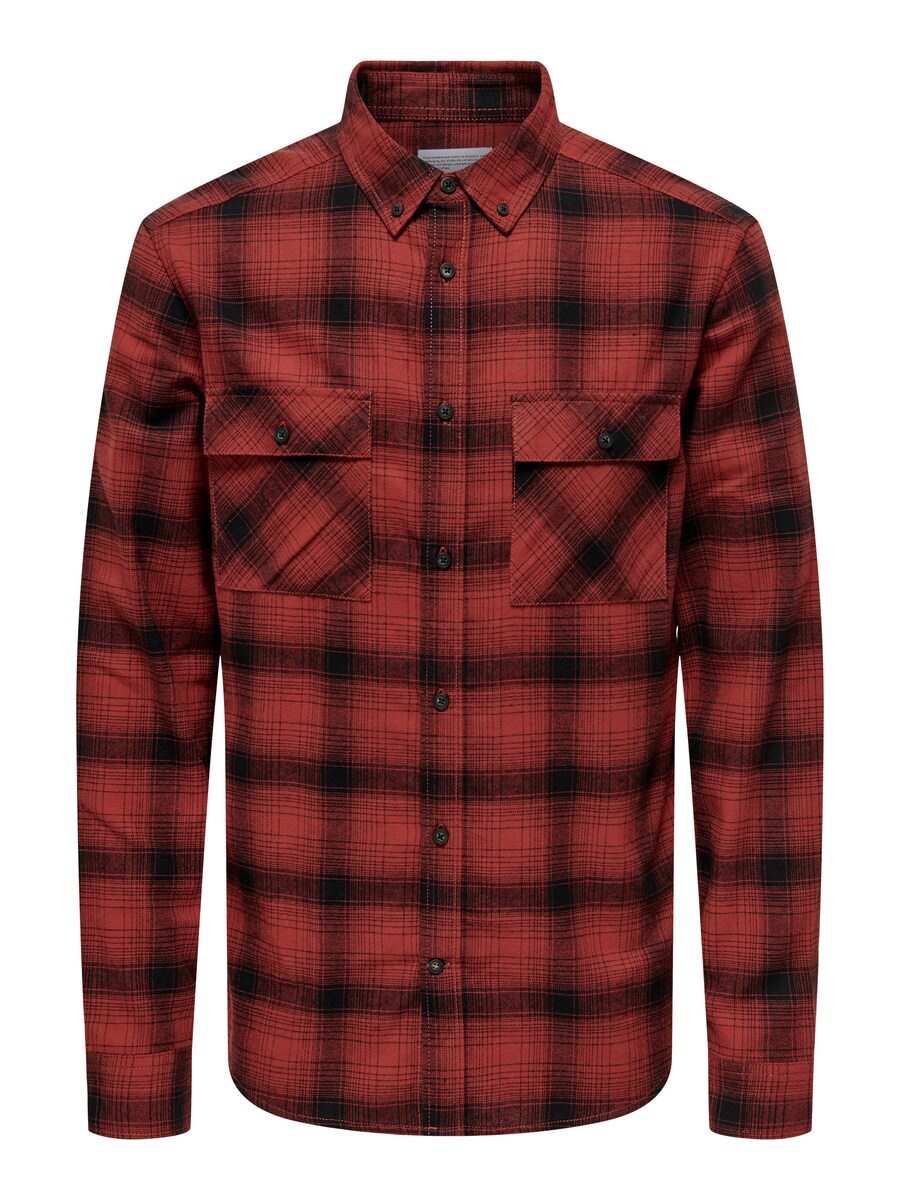 Клетчатая рубашка Only & Sons Regular fit Button Up Shirt ONSMATT, цвет ruby red
Клетчатая рубашка Only & Sons Regular fit Button Up Shirt ONSMATT, цвет ruby red