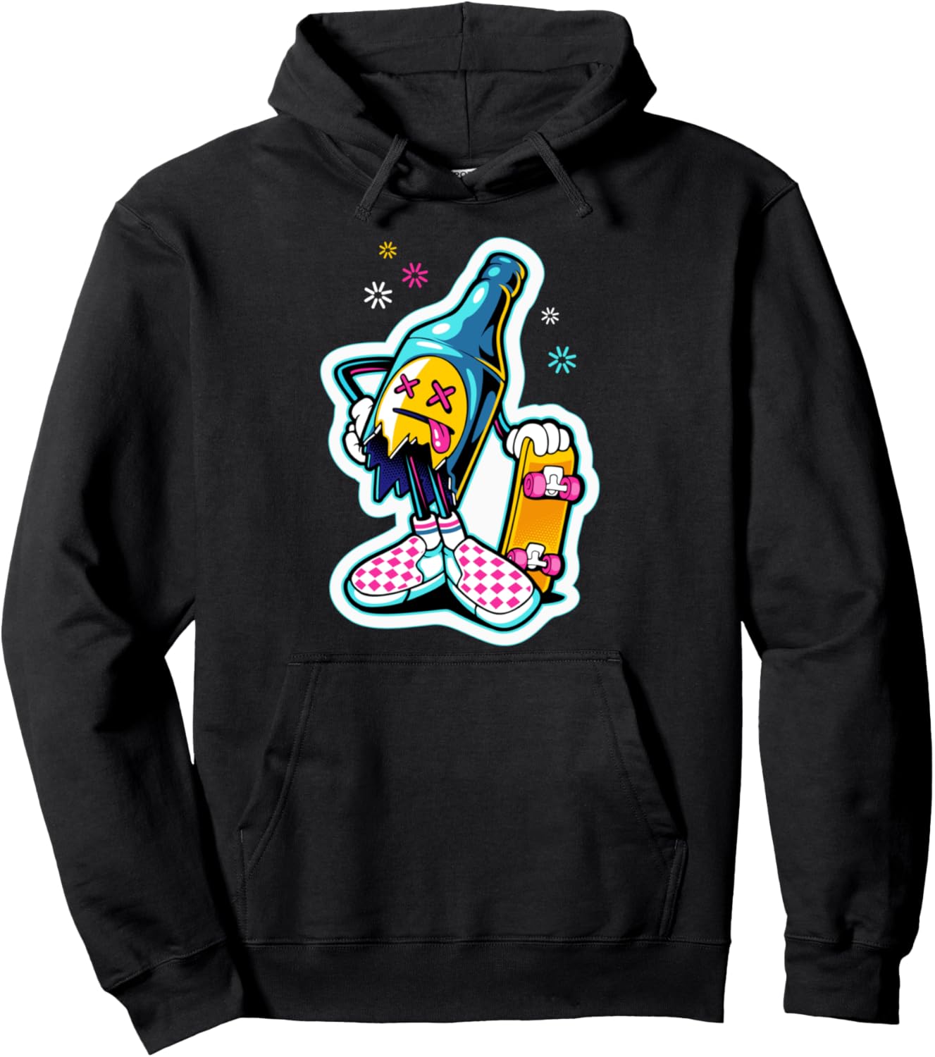 Разбитая бутылка - Худи для скейтеров Skater X Streetwear, черный
Разбитая бутылка - Худи для скейтеров Skater X Streetwear, черный