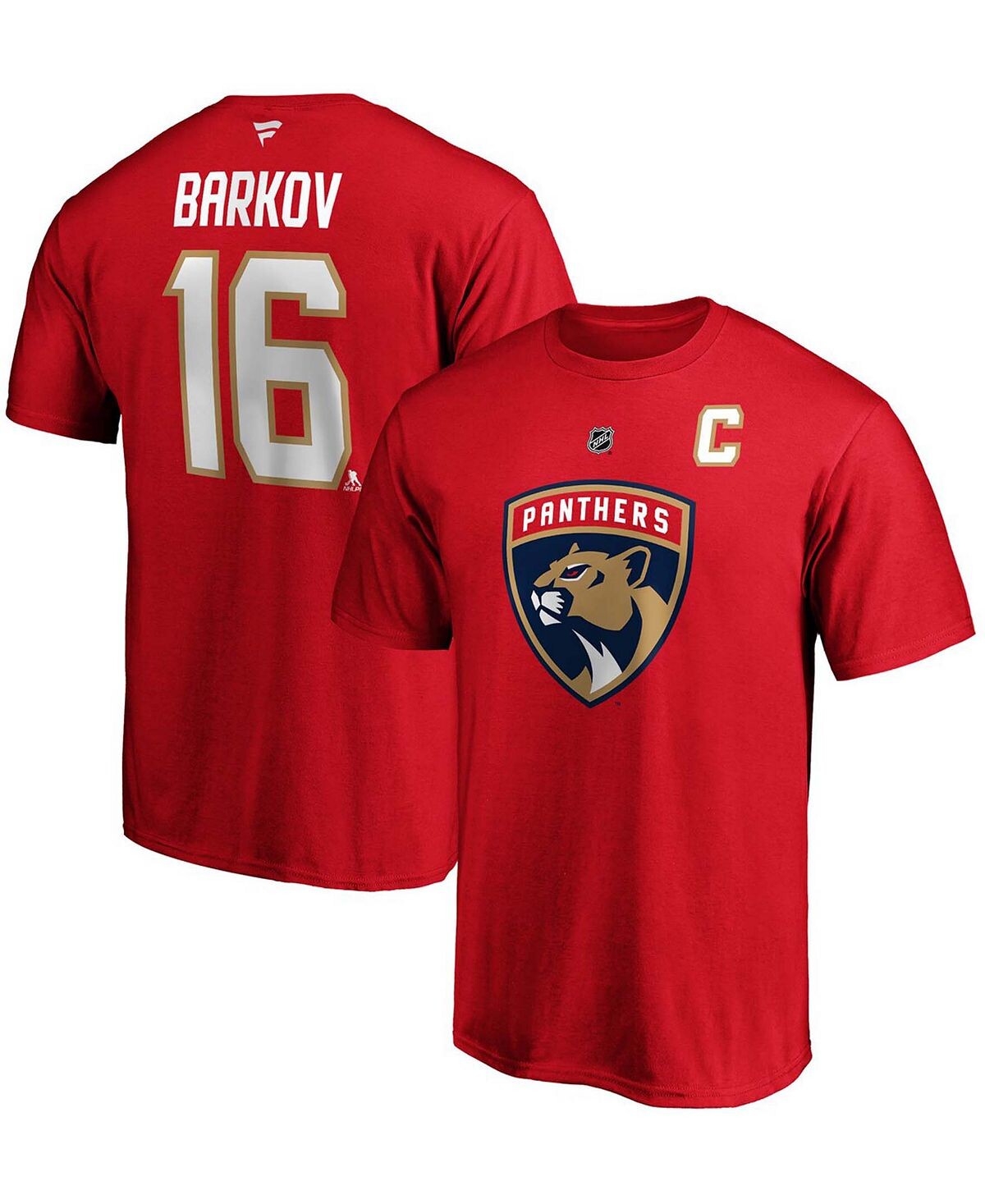 Мужская футболка alexander barkov red florida panthers team с аутентичным названием и номером стека Fanatics, красный
Мужская футболка alexander barkov red florida panthers team с аутентичным названием и номером стека Fanatics, красный