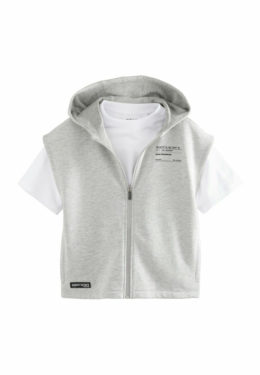 Базовая футболка REGULAR FIT Next, серый 
Базовая футболка REGULAR FIT Next, серый