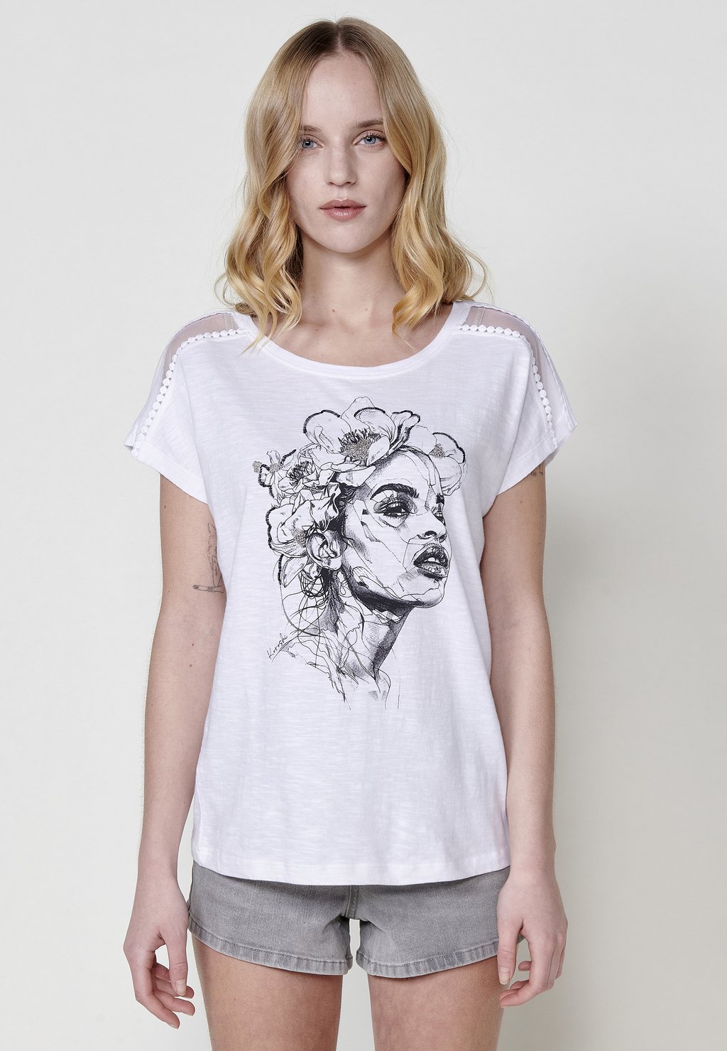 Футболка с принтом Koroshi, белый
Футболка с принтом Koroshi, белый