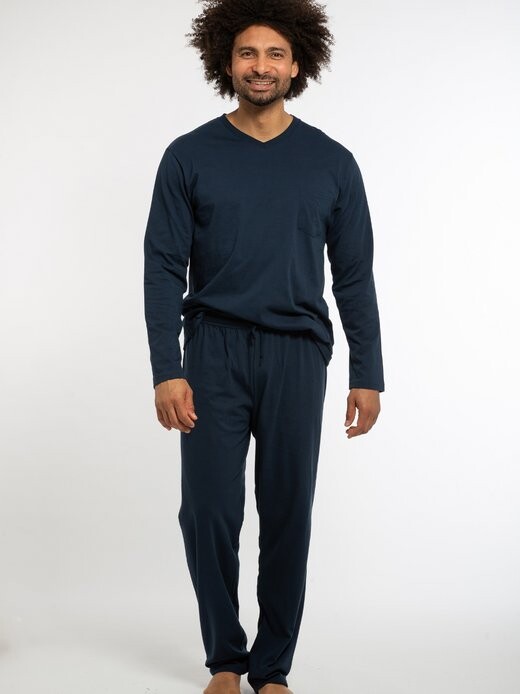 Пижамы из органического хлопка Ammann, синий
Пижамы из органического хлопка Ammann, синий