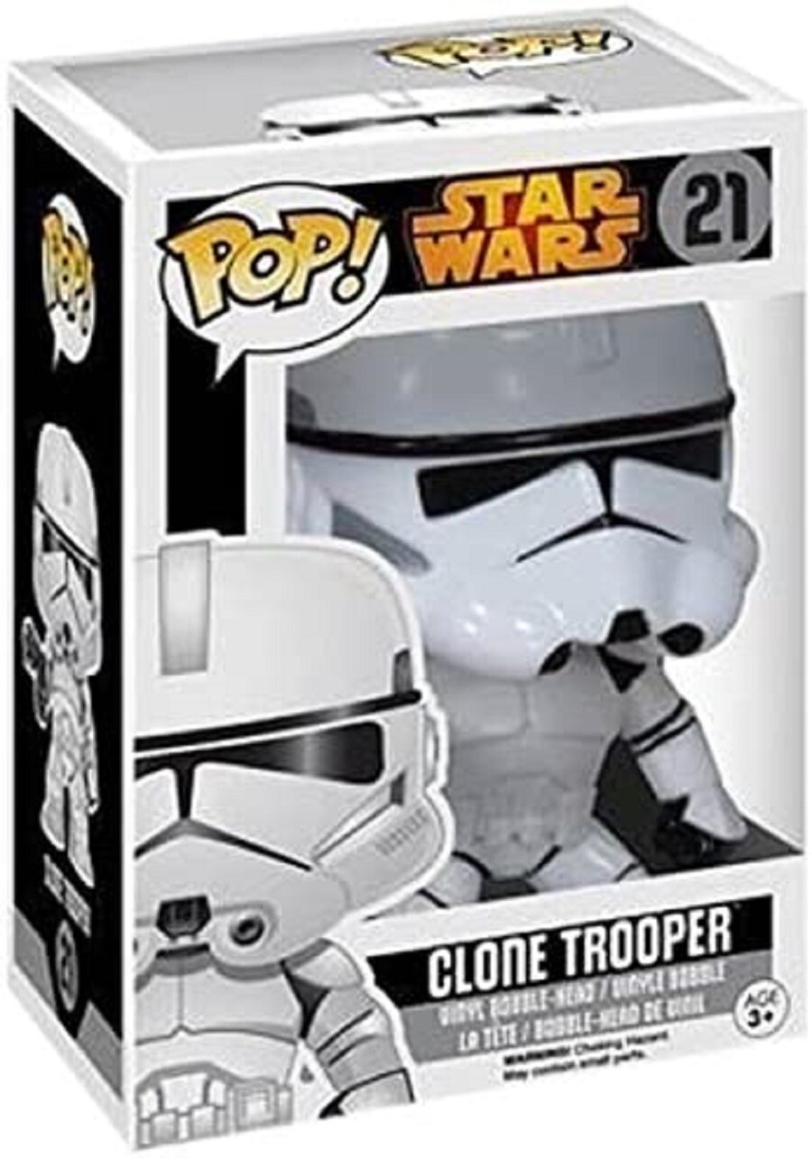 Фигурка Funko POP! Star Wars Clone Trooper Standard
Фигурка Funko POP! Star Wars Clone Trooper Standard