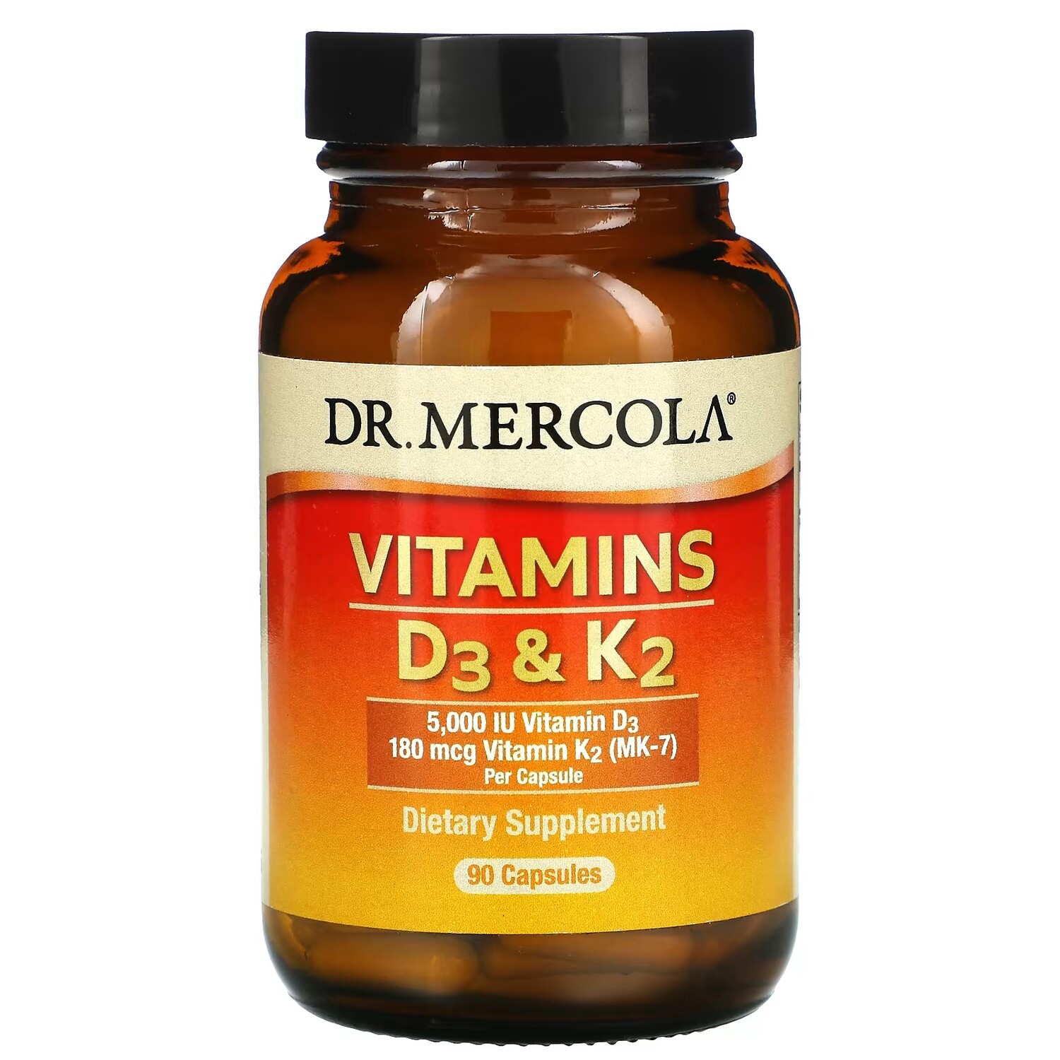 Dr. Mercola витамины D3 и K2, 90 капсул
Dr. Mercola витамины D3 и K2, 90 капсул