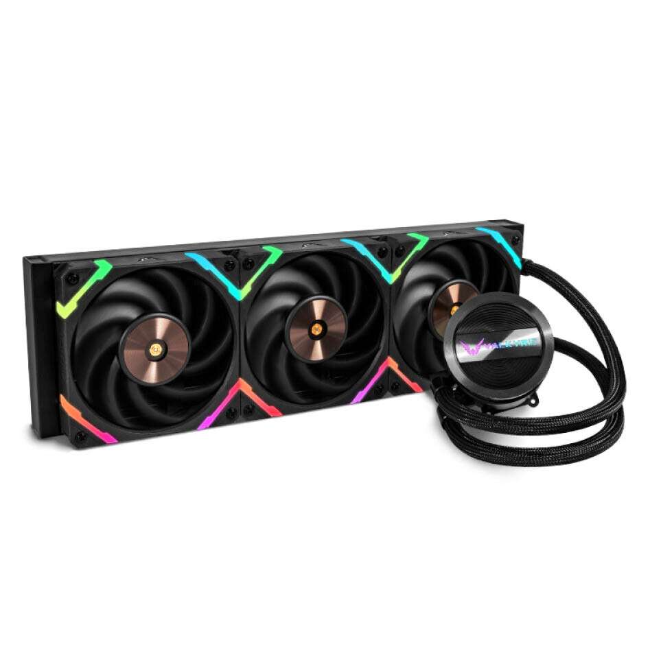 Система жидкостного охлаждения Valkirye GL360 VK, черный
Система жидкостного охлаждения Valkirye GL360 VK, черный