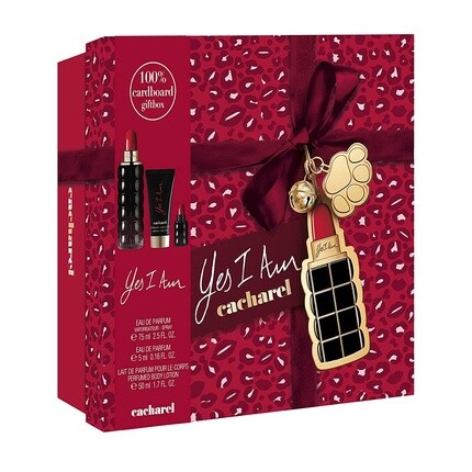 Cacharel Yes I Am Eau de Parfum Spray для женщин Кардамон, жасмин и молочный аккорд, аромат, 3 предмета, мультиподарочный набор
Cacharel Yes I Am Eau de Parfum Spray для женщин Кардамон, жасмин и молочный аккорд, аромат, 3 предмета, мультиподарочный набор