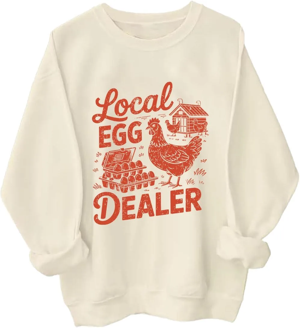 Толстовка Local Egg Dealer с принтом про кур и яйца LNDOCAI
Толстовка Local Egg Dealer с принтом про кур и яйца LNDOCAI