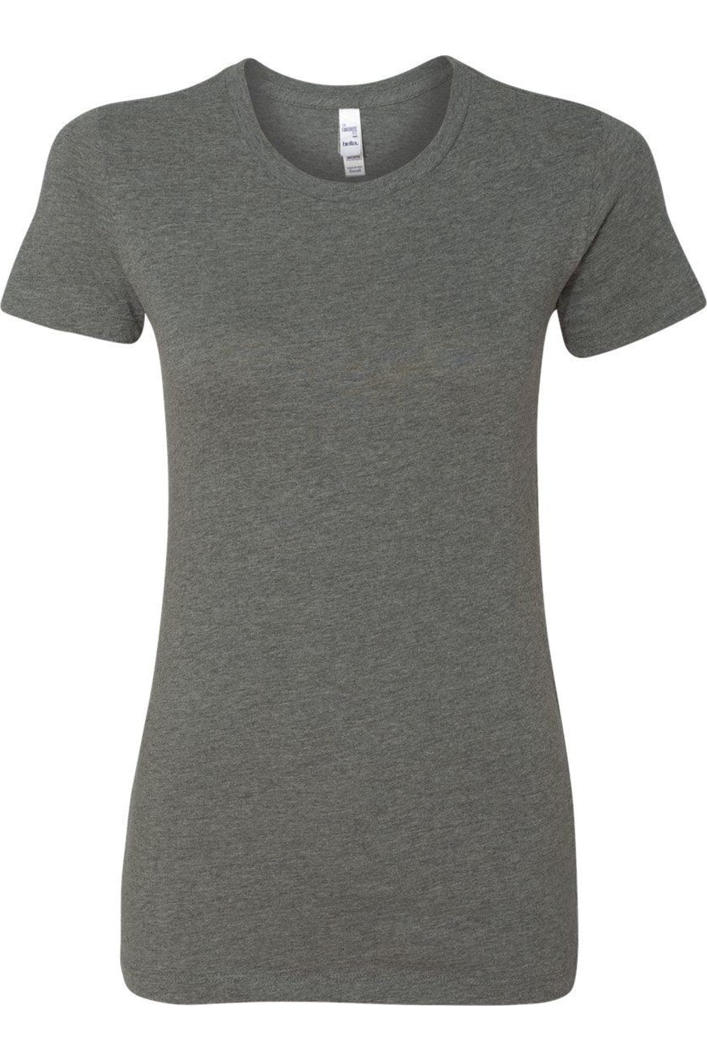 Женская облегающая футболка BELLA + CANVAS, цвет deep heather 
Женская облегающая футболка BELLA + CANVAS, цвет deep heather