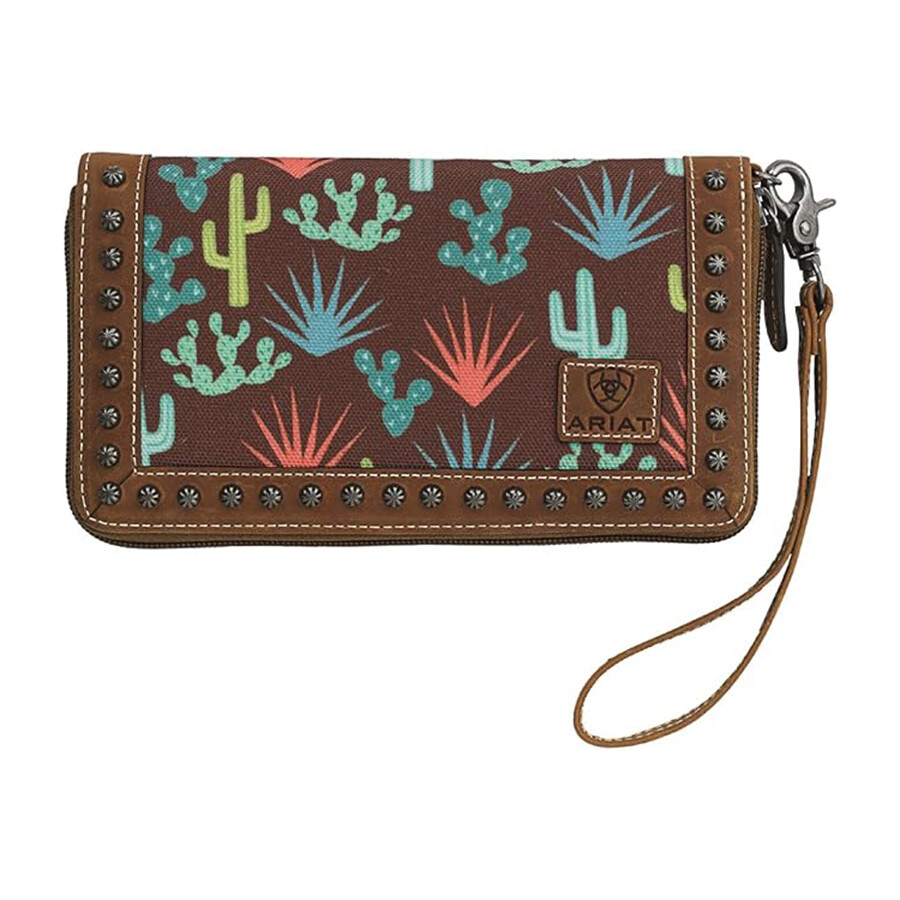 Кошелек-клатч Ariat Cactus Cruiser Cactus, коричневый
Кошелек-клатч Ariat Cactus Cruiser Cactus, коричневый