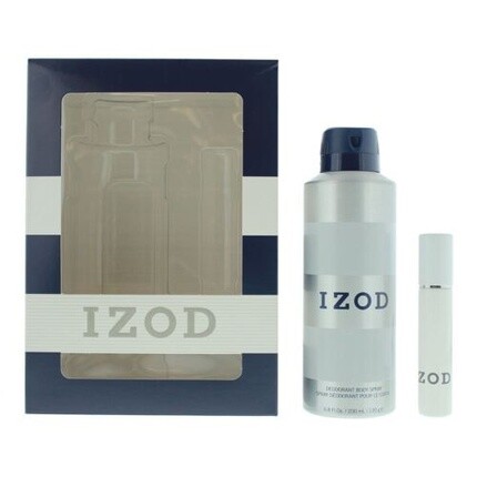 Izod White Подарочный набор из 2 предметов Туалетная вода 15мл Спрей для тела 200мл для мужчин
Izod White Подарочный набор из 2 предметов Туалетная вода 15мл Спрей для тела 200мл для мужчин