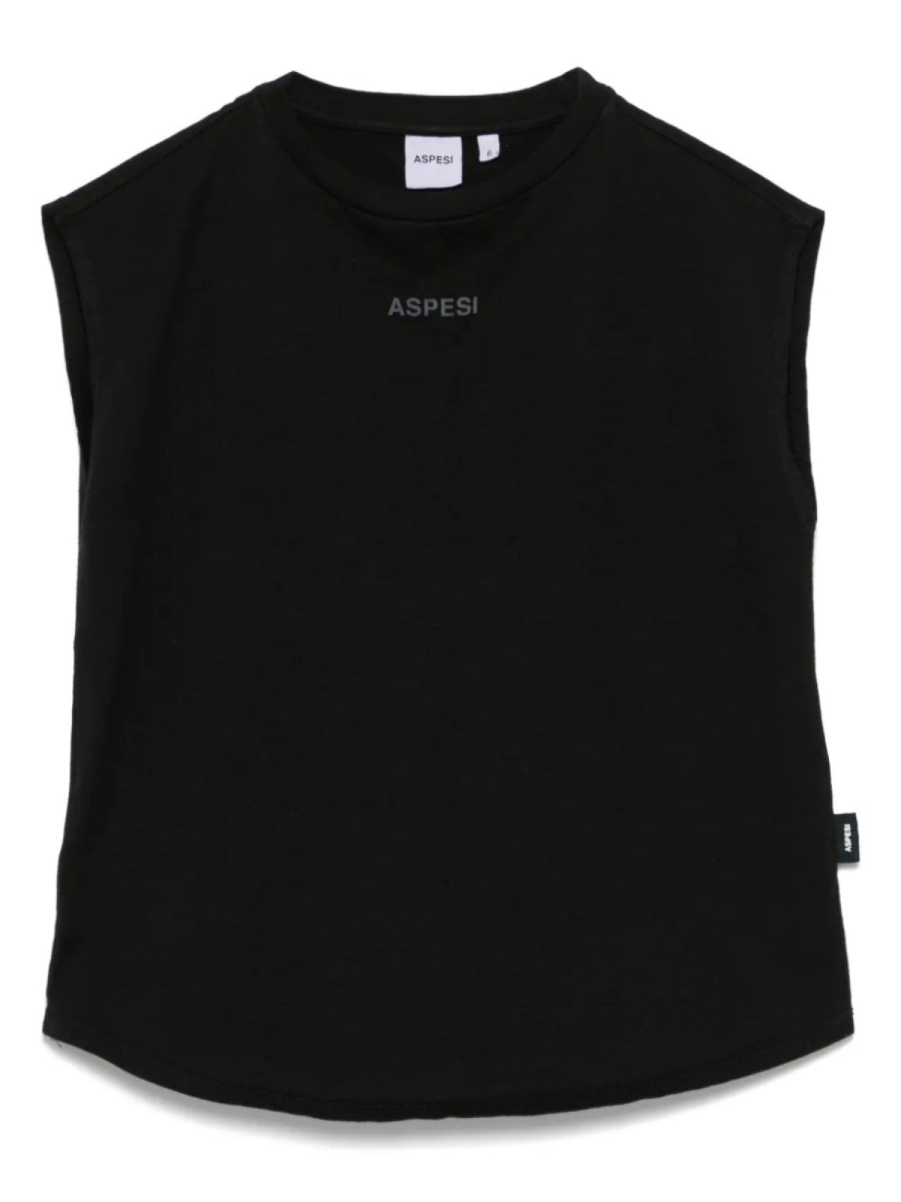 Футболка с логотипом Aspesi Kids, черный 
Футболка с логотипом Aspesi Kids, черный