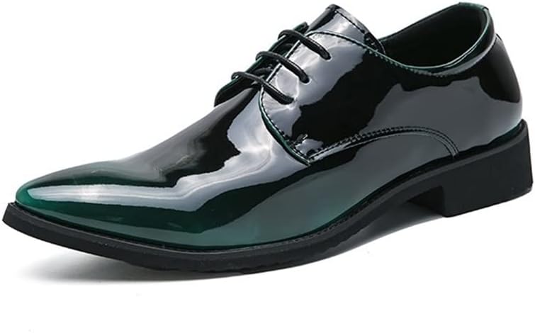 Мужские классические туфли-оксфорды на шнуровке с острым носком и полированным носком, туфли-дерби из искусственной кожи, противоскользящие, низкие, с нескользящей резиновой подошвой Xjsdjhount, зеленый
Мужские классические туфли-оксфорды на шнуровке с острым носком и полированным носком, туфли-дерби из искусственной кожи, противоскользящие, низкие, с нескользящей резиновой подошвой Xjsdjhount, зеленый