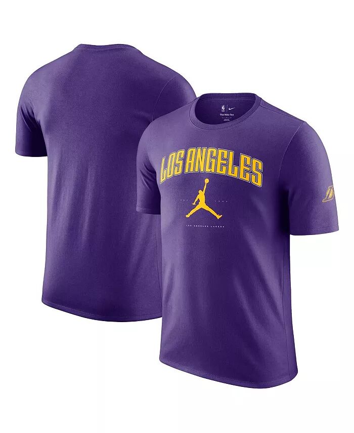Мужская и женская фиолетовая футболка Los Angeles Lakers Essential Cities Jordan
Мужская и женская фиолетовая футболка Los Angeles Lakers Essential Cities Jordan