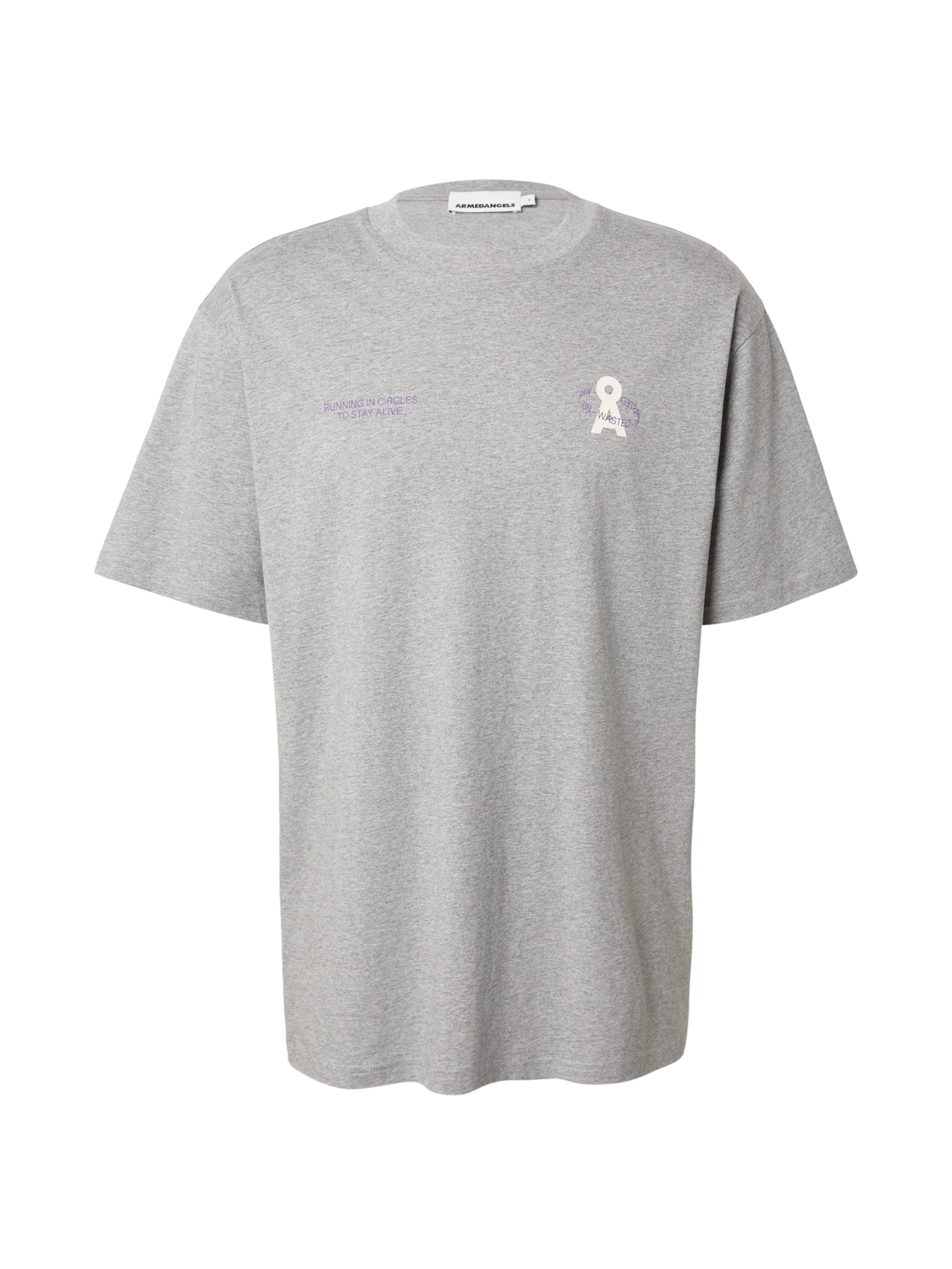 ARMEDANGELS Футболка 'MAARKOS' в крапчатом сером цвете
ARMEDANGELS Футболка 'MAARKOS' в крапчатом сером цвете