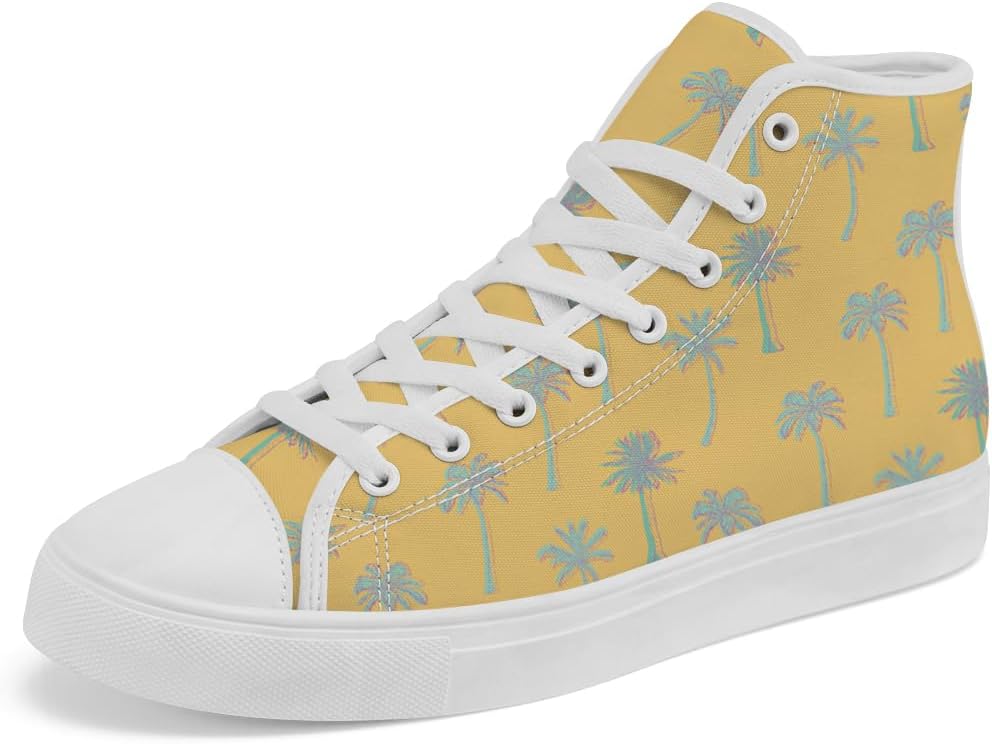 Кроссовки Chebing Palm Tree High Top Canvas Shoes Tropical High Top для женщин и мужчин, желтый
Кроссовки Chebing Palm Tree High Top Canvas Shoes Tropical High Top для женщин и мужчин, желтый