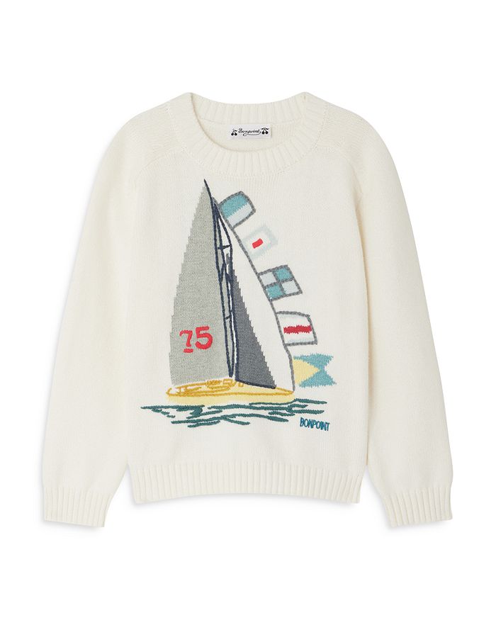 Свитер-пуловер для мальчиков постарше - Little Kid, Big Kid Bonpoint, белый
Свитер-пуловер для мальчиков постарше - Little Kid, Big Kid Bonpoint, белый