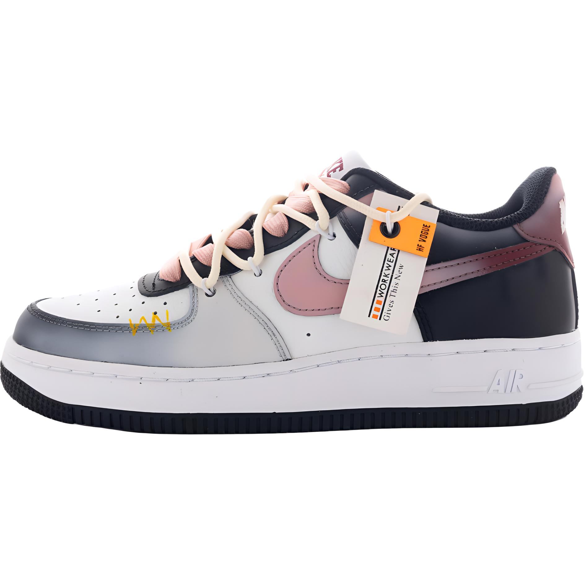 Детские кроссовки для скейтбординга Air Force 1 для начальной школы Nike, черный/розовый 
Детские кроссовки для скейтбординга Air Force 1 для начальной школы Nike, черный/розовый