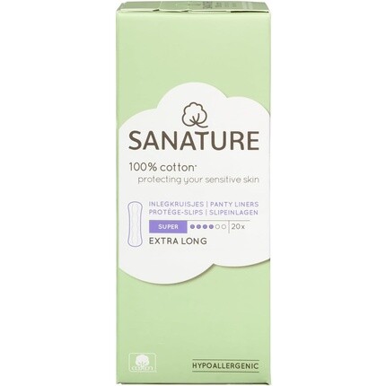 Прокладки Sanature ежедневные Super 20s
Прокладки Sanature ежедневные Super 20s