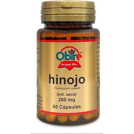 Obire Фенхель 200 мг 60 капсул
Obire Фенхель 200 мг 60 капсул