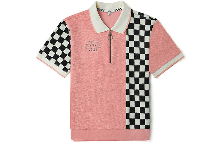 Рубашка поло женская розовая Vans
Рубашка поло женская розовая Vans