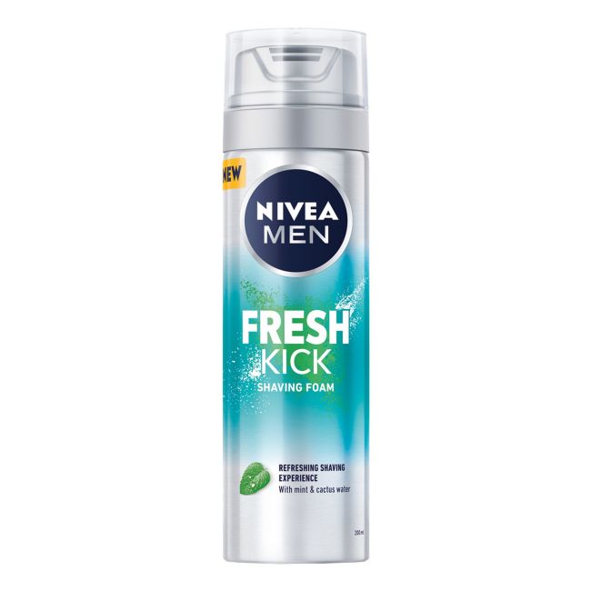 Пена для бритья Fresh Kick Nivea Men, 200 мл
Пена для бритья Fresh Kick Nivea Men, 200 мл