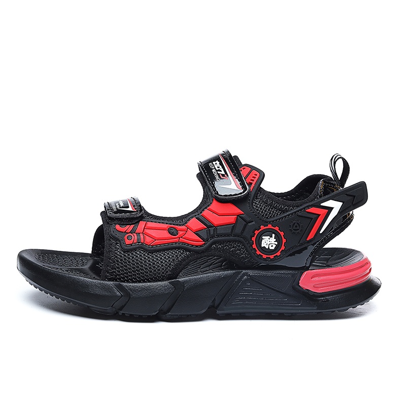 Сандалии детские противоскользящие FCMM, черный/красный
Сандалии детские противоскользящие FCMM, черный/красный