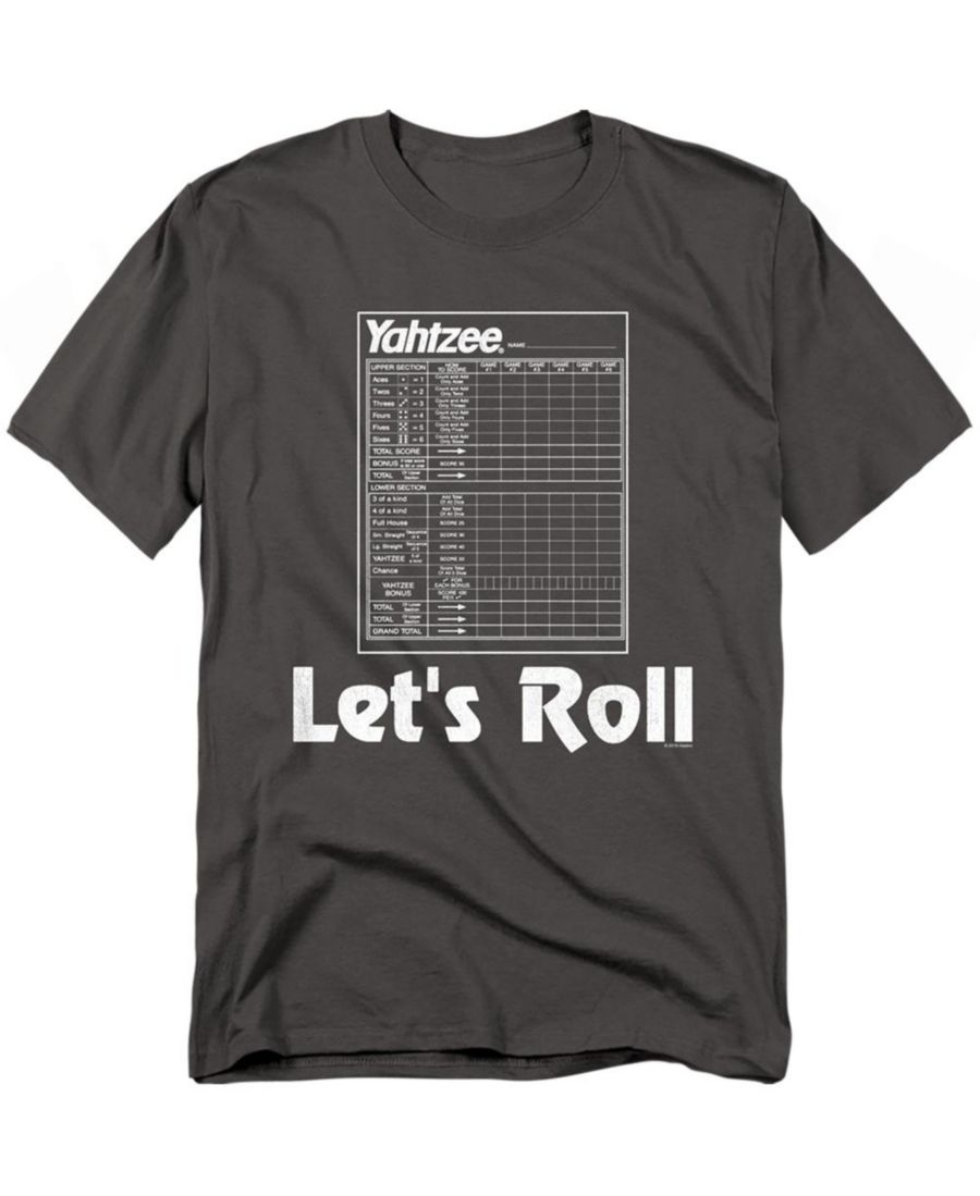 Мужская футболка с бланком для подсчета очков в ятзи "Давай, бросай!" Hasbro+, Charcoal, Черный, Мужская футболка с бланком для подсчета очков в ятзи "Давай, бросай!" Hasbro+, Charcoal
Мужская футболка с бланком для подсчета очков в ятзи "Давай, бросай!" Hasbro+, Charcoal, Черный, Мужская футболка с бланком для подсчета очков в ятзи "Давай, бросай!" Hasbro+, Charcoal