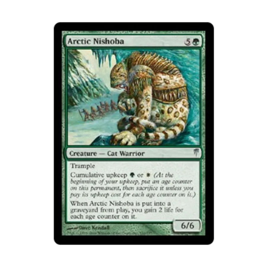 CCG Арктическая Нишоба (U), MTG - Coldsnap
CCG Арктическая Нишоба (U), MTG - Coldsnap