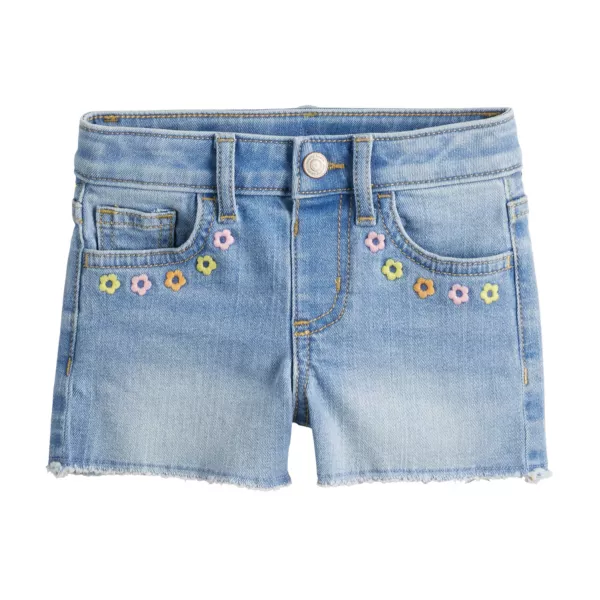 Джинсовые шорты средней посадки с отделкой для девочек 4-12 лет Jumping Beans, цвет flw emb med wash
Джинсовые шорты средней посадки с отделкой для девочек 4-12 лет Jumping Beans, цвет flw emb med wash