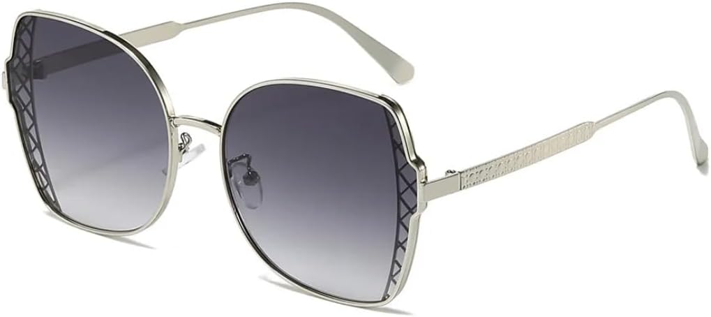 Солнцезащитные очки с защитой UV400 | Большая оправа с градиентным покрытием | Для женщин и мужчин | Для занятий спортом на открытом воздухе и вождения DSVIGF, Silvery Grey
Солнцезащитные очки с защитой UV400 | Большая оправа с градиентным покрытием | Для женщин и мужчин | Для занятий спортом на открытом воздухе и вождения DSVIGF, Silvery Grey