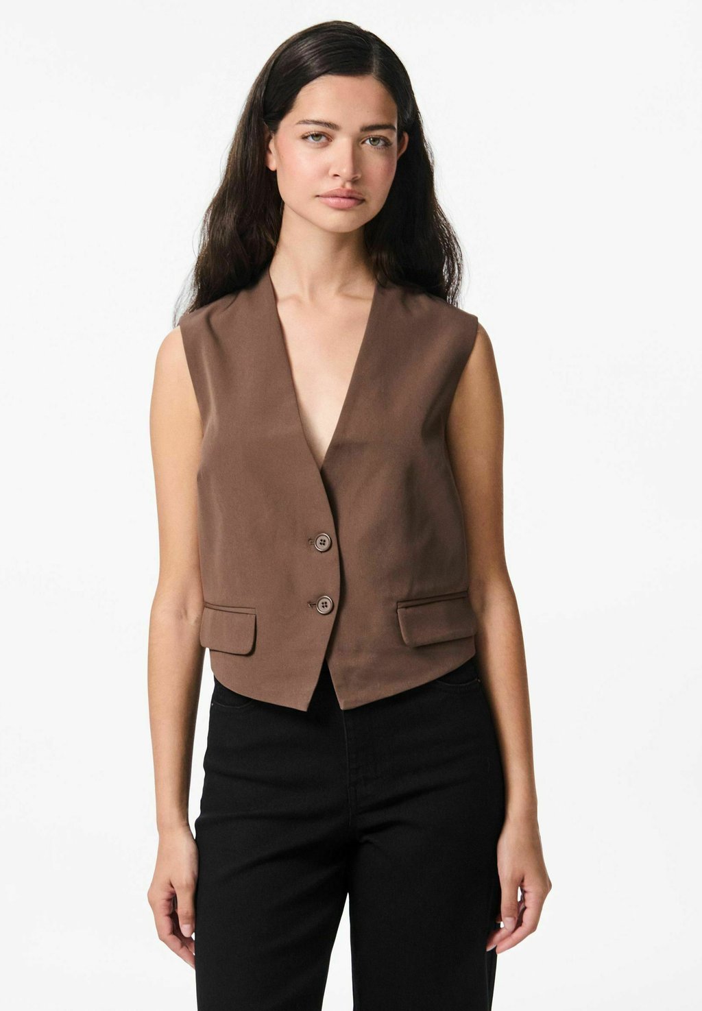 Жилет PCNIMORA Pieces, коричневый
Жилет PCNIMORA Pieces, коричневый