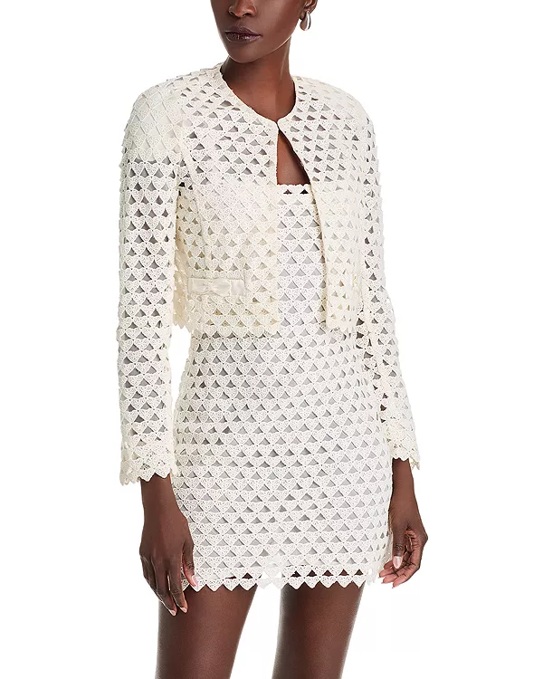 Куртка Алая Loveshackfancy, белый
Куртка Алая Loveshackfancy, белый