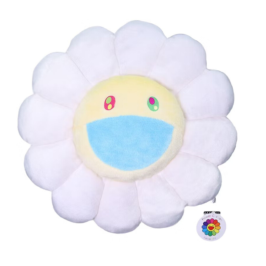 Мягкая плюшевая фигурка Takashi Murakami Flower, 60 см, белый/желтый
Мягкая плюшевая фигурка Takashi Murakami Flower, 60 см, белый/желтый