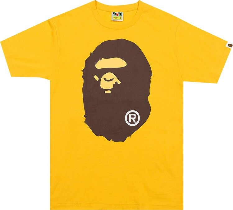 Футболка BAPE Big Ape Head Tee 'Yellow', желтый
Футболка BAPE Big Ape Head Tee 'Yellow', желтый