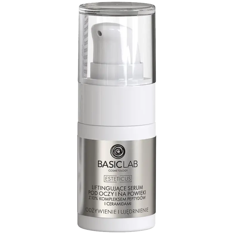 Basiclab Esteticus лифтинговая сыворотка для глаз, 15 мл
Basiclab Esteticus лифтинговая сыворотка для глаз, 15 мл