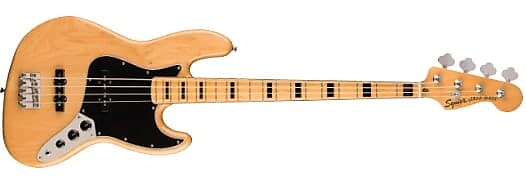 Squier Classic Vibe '70s Jazz Bass, кленовый гриф, натуральный - CMHC21001953
Squier Classic Vibe '70s Jazz Bass, кленовый гриф, натуральный - CMHC21001953