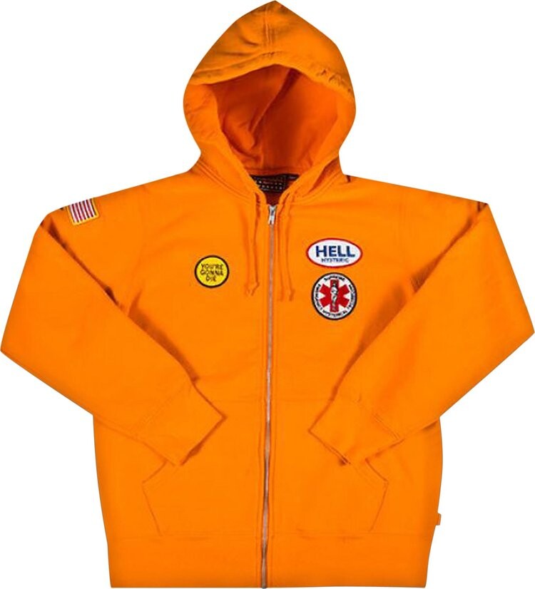 Толстовка Supreme Hysteric Glamour Patches Zip Up Sweatshirt 'Light Orange', оранжевый
Толстовка Supreme Hysteric Glamour Patches Zip Up Sweatshirt 'Light Orange', оранжевый