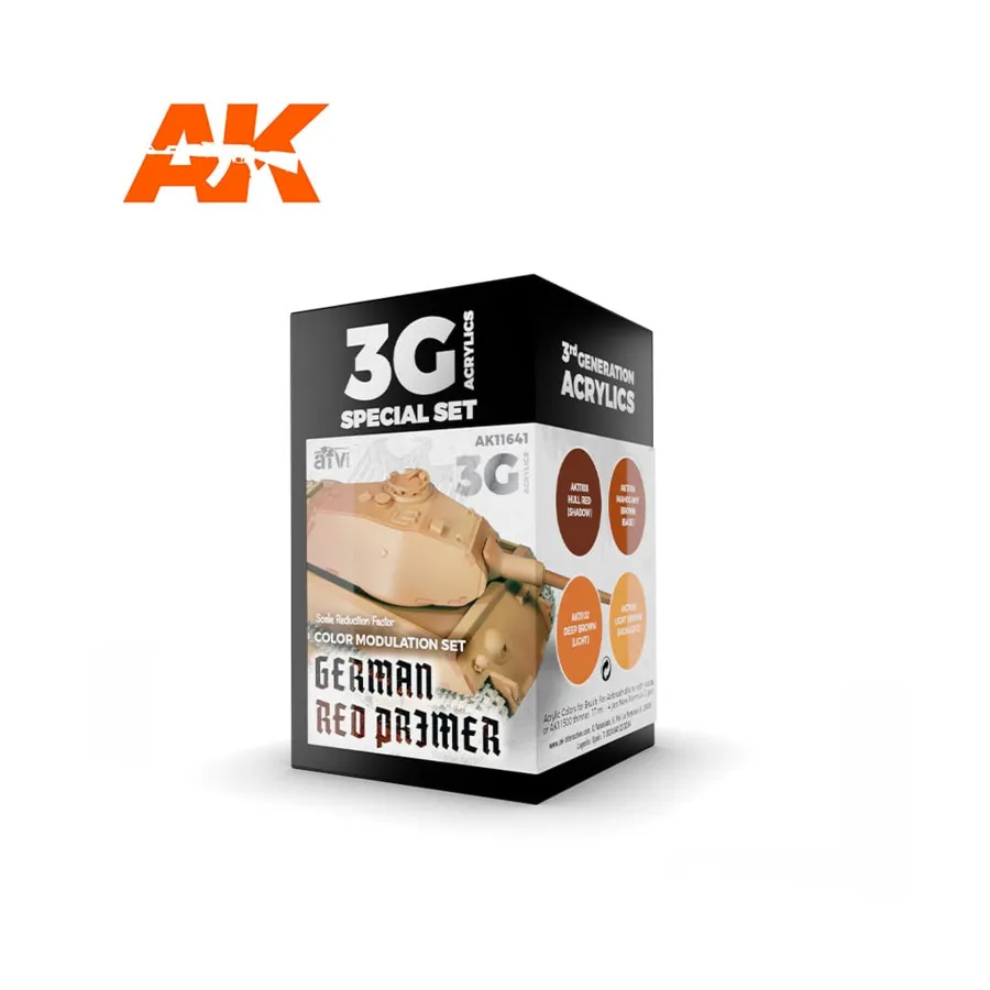 Набор модуляции German Red Primer, 3rd Gen Acrylic Paint Sets
Набор модуляции German Red Primer, 3rd Gen Acrylic Paint Sets