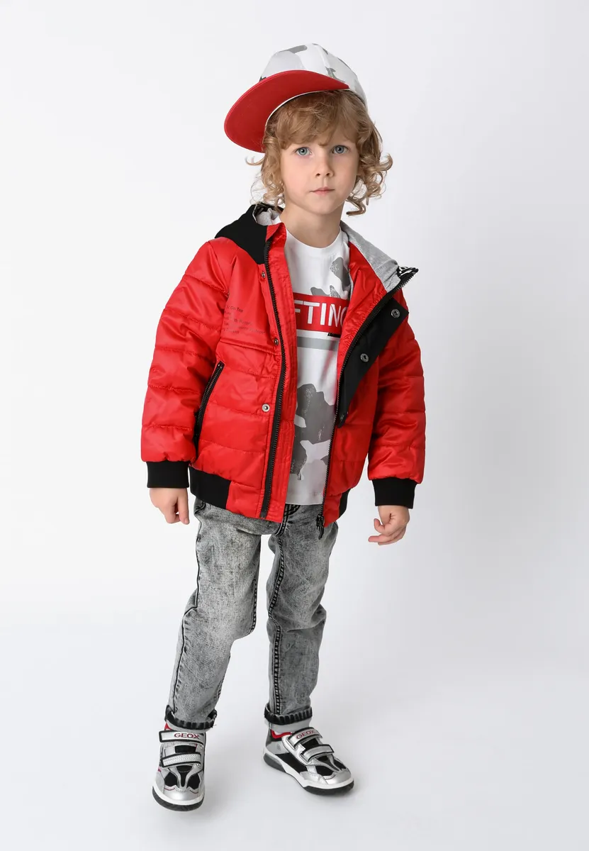 Стеганая куртка Гулливер с капюшоном и трикотажными манжетами Gulliver, черный
Стеганая куртка Гулливер с капюшоном и трикотажными манжетами Gulliver, черный